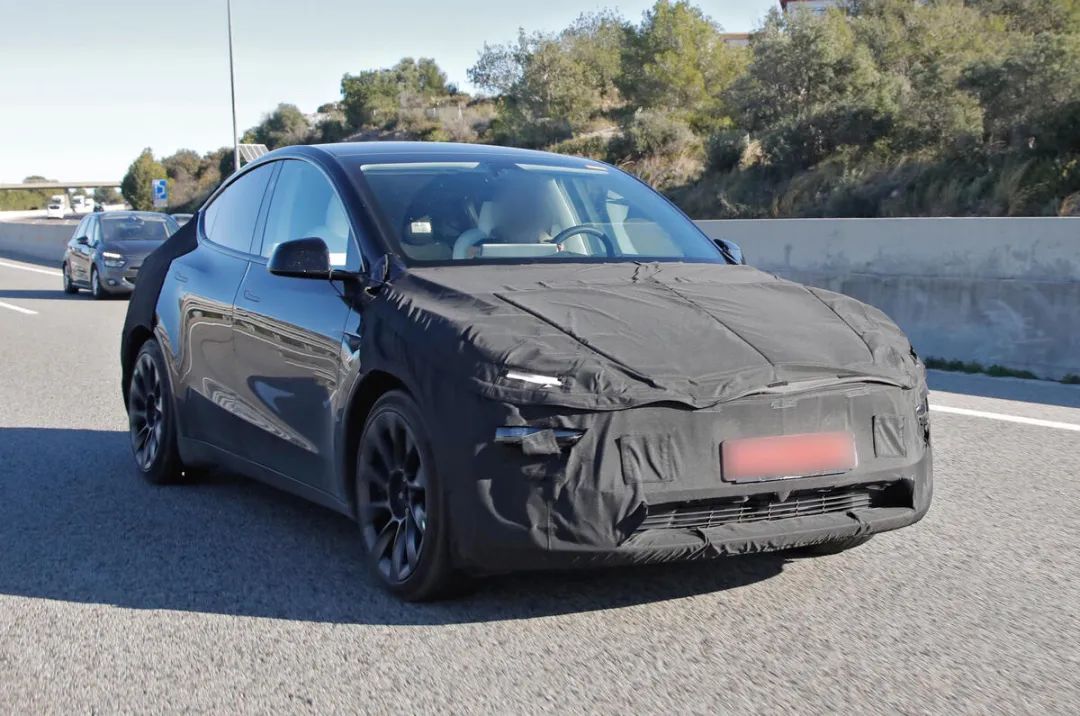 2025 Tesla Model Y Spy Shots from Europe