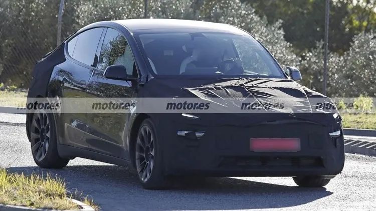 Tesla Model Y Spy Photo 1