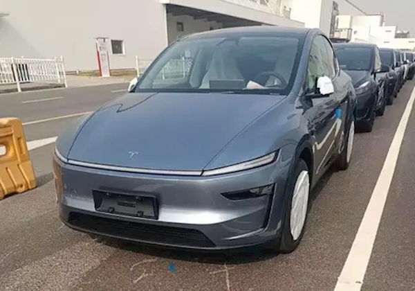 Interior of Tesla Model Y