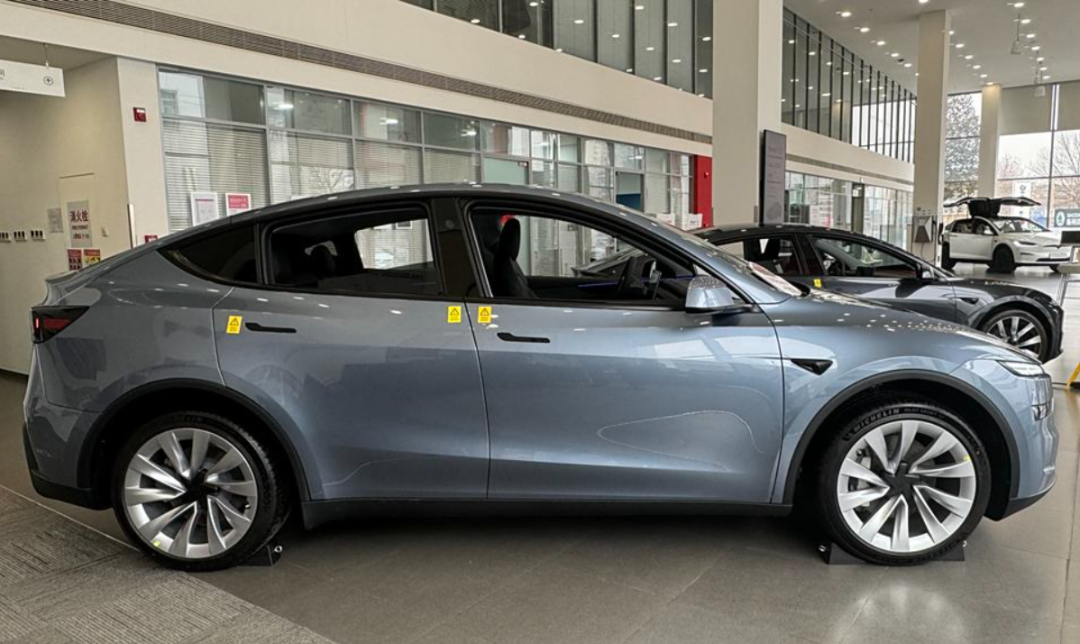 Interior of Tesla Model Y