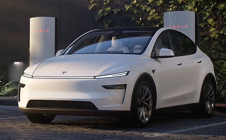 Exterior of Tesla Model Y