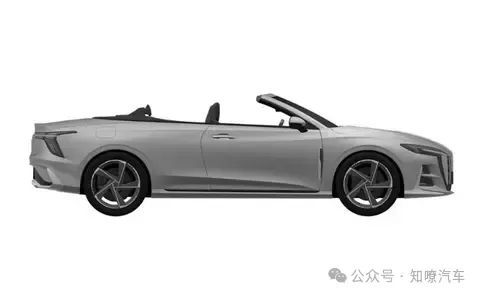 National-Class Convertible! The Latest Red Flag H6 Revealed: Is it Bigger Than the Audi A5 and Acceptable in Appearance?