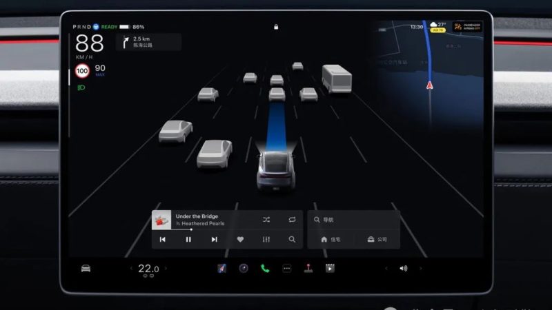 Despite the Comparison – Tesla Model Y with the New FSD Intelligent Driving System Shockingly Launched