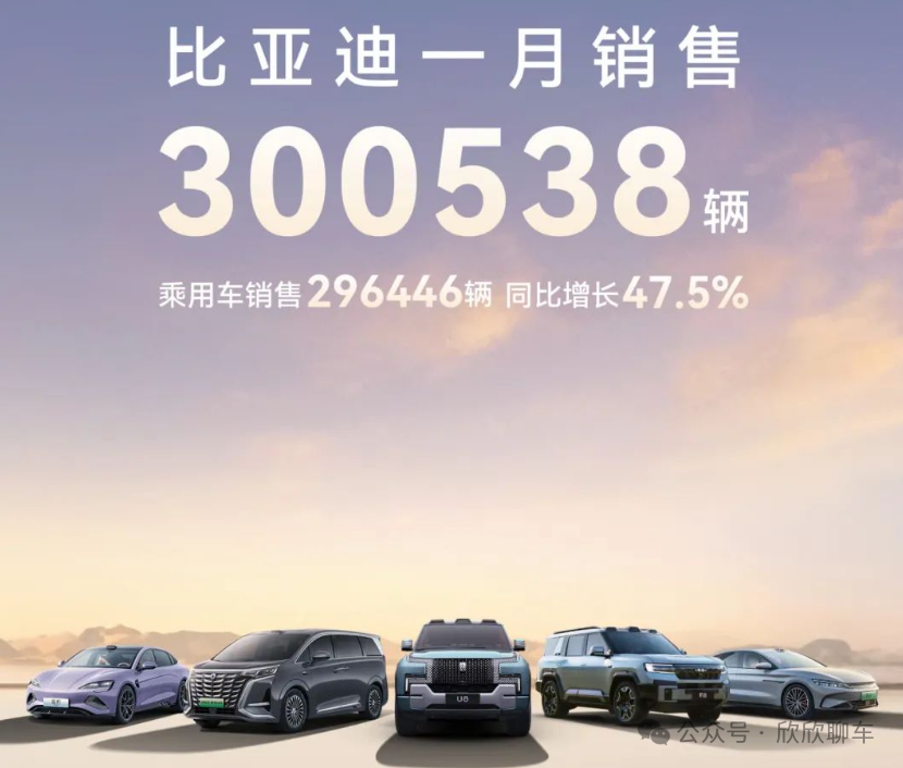 BYD Sales Chart