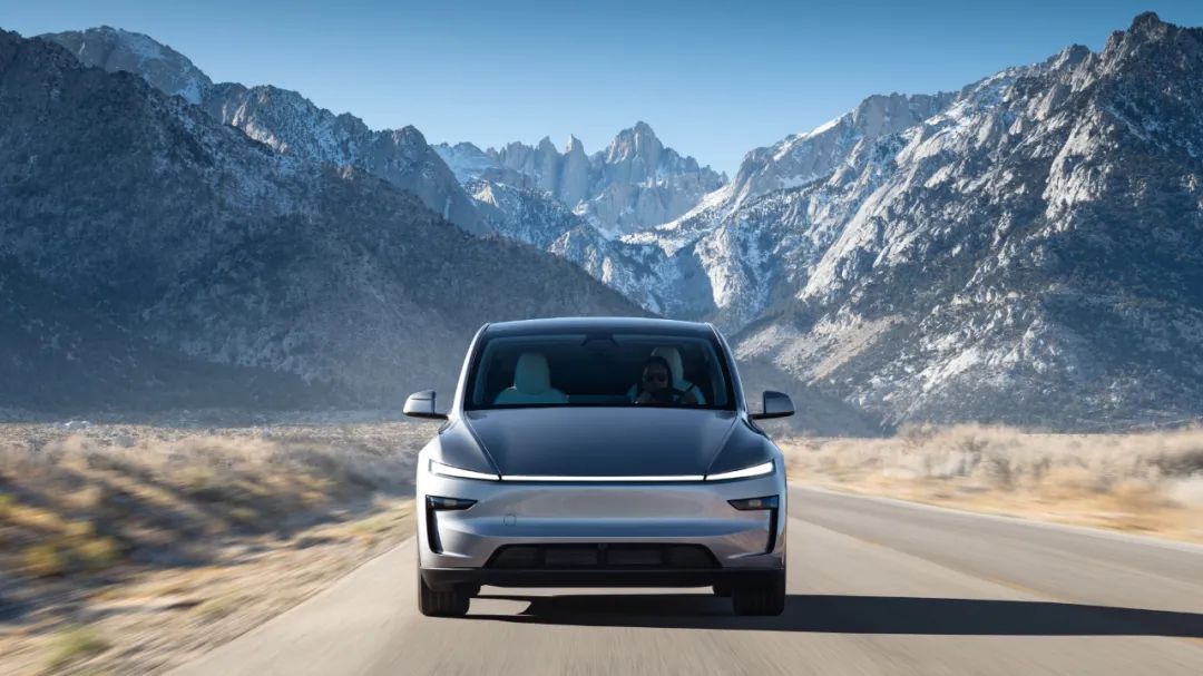 Side Profile of Tesla Model Y