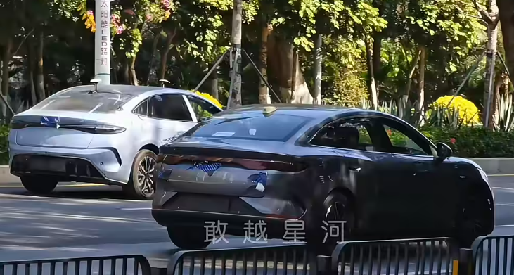 Interior View of 2025 BYD Qin L EV