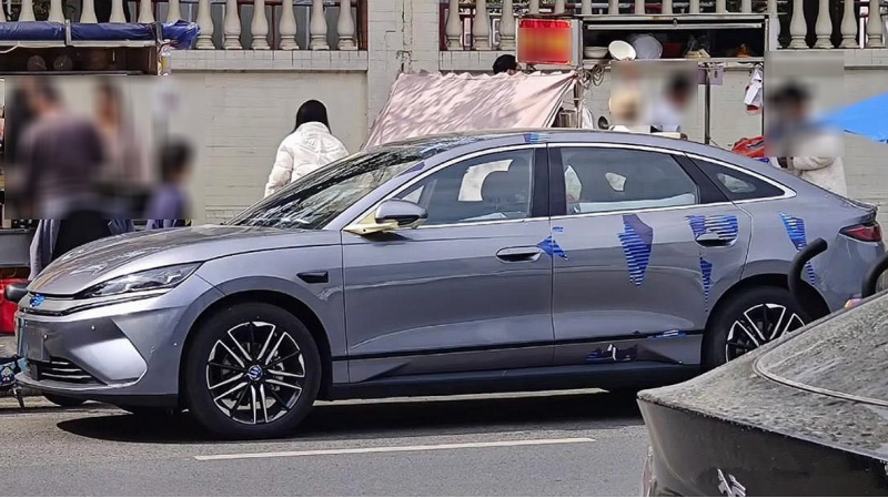 BYD Qin L EV Prototype Exposed, Expected to Launch in the First Half of the Year!