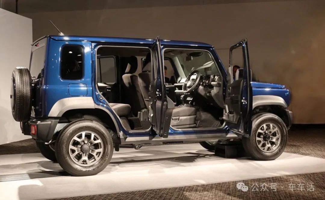 Suzuki Jimny Nomad Unveiled: A 3985mm Long, 5-Door, 4-Seater with 1.5L Power