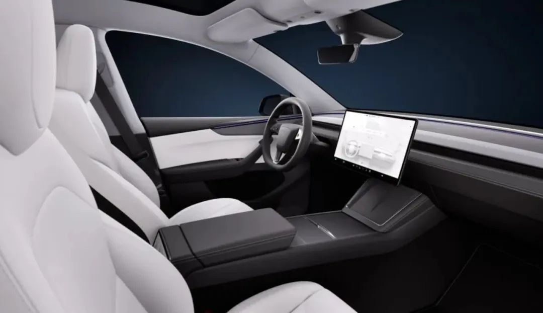 Tesla Model Y spacious interior