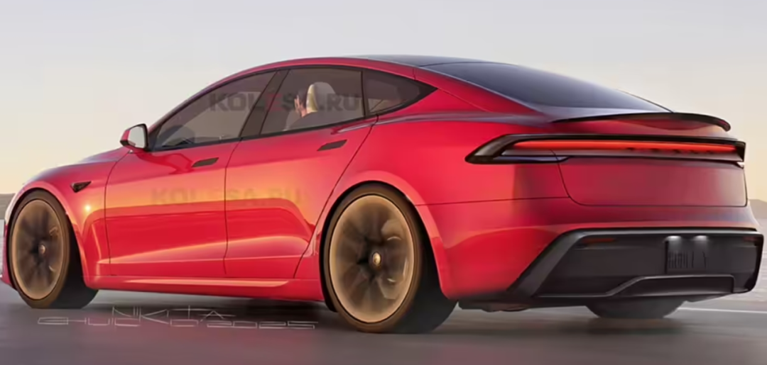 New Tesla Model S Renderings Leaked, Set to Launch by Year-End