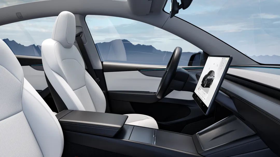 Tesla Interior Example