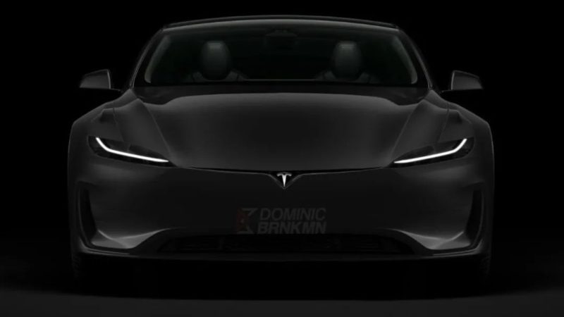 New Model S Renderings Featuring a Facelift Inspired by the Model Y