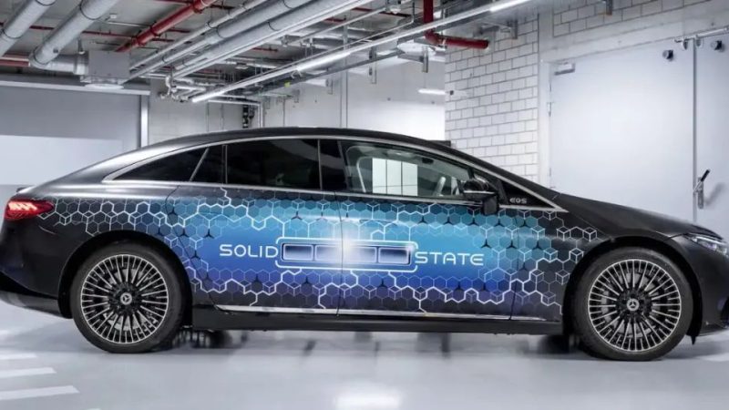 Mercedes-Benz Solid-State Battery Electric Vehicle First Test: Range Exceeds 1000 km, Energy Density Surpasses Lithium-Ion by 80%