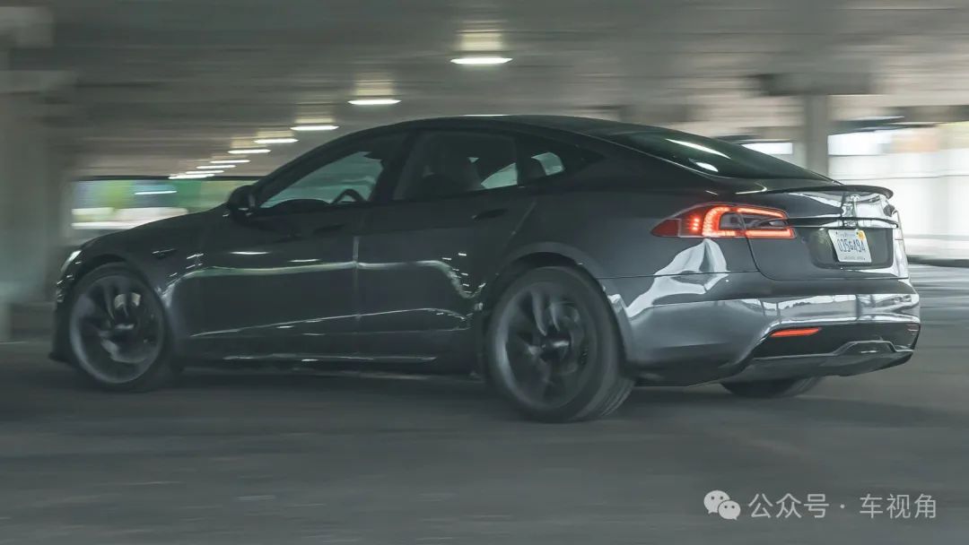 Interior of Tesla Model S