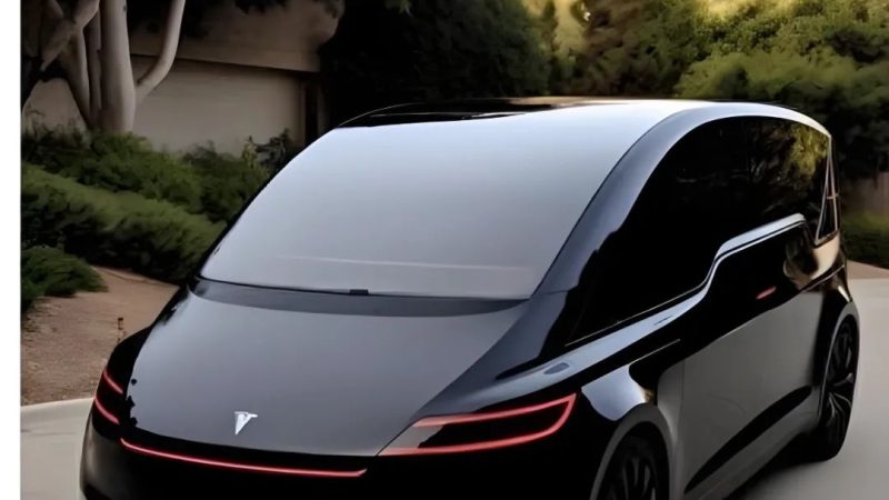 Tesla Unveils First MPV: Model Z, A Stunning Appearance!