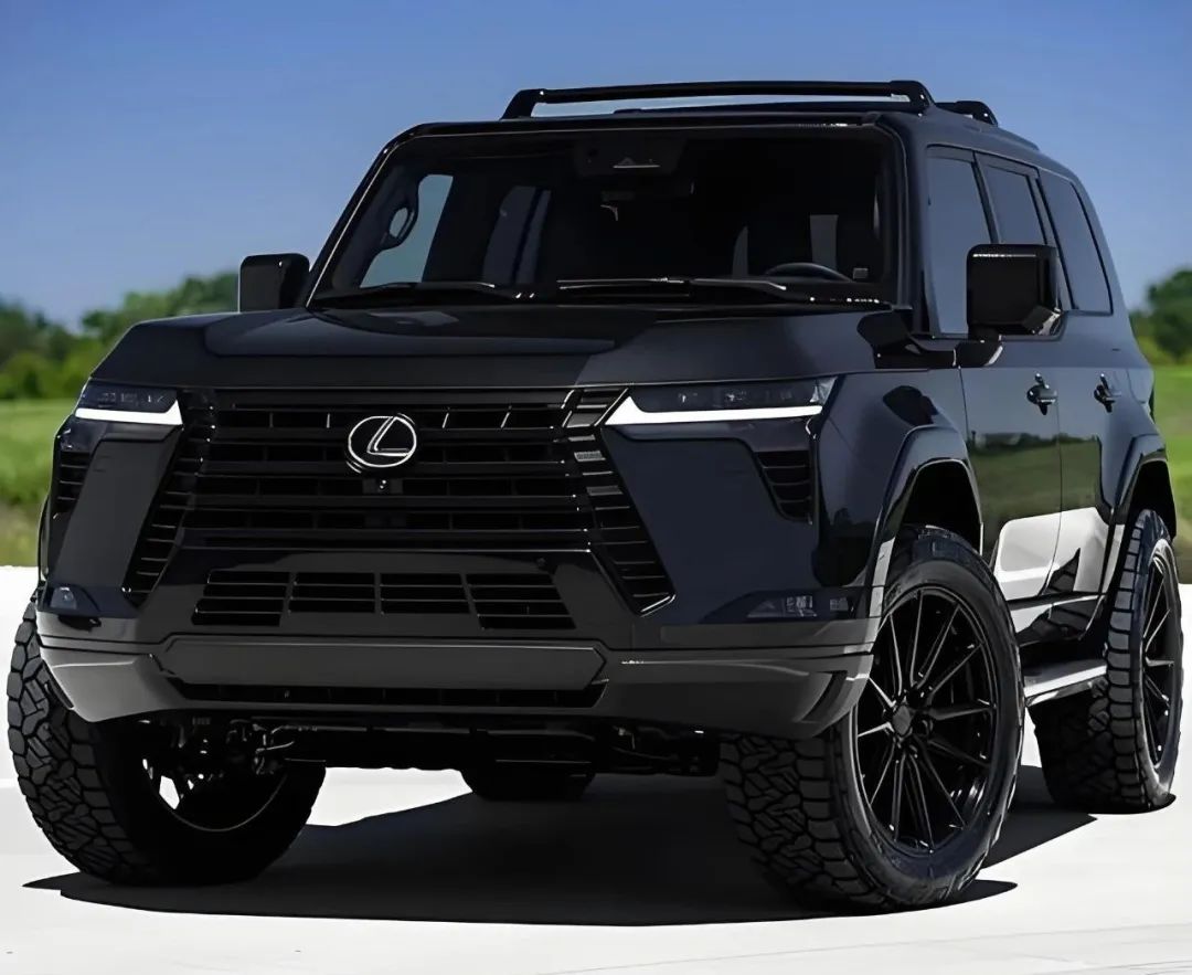 Interior of Lexus GX Black Warrior